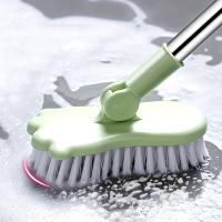 Cepillo Giratorio Telescópico De Cabeza Mate Para Limpieza Profunda De Gruesos Baño Cocina Piso Effortless 120cm - details 1
