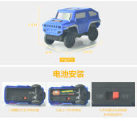 Coche De Rail DIY De Alta Velocidad Con Luz Eléctrica Juguetes Educativos Para Niños Material ABS Batería AA No Incluida - details 26