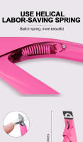 Cortauñas Acrílicas Con Tijeras De Acero Inoxidable Kit De Corte Recto Con 12 Magnets Herramientas De Manicura Para Uñas Falsas Y Dedos - details 4