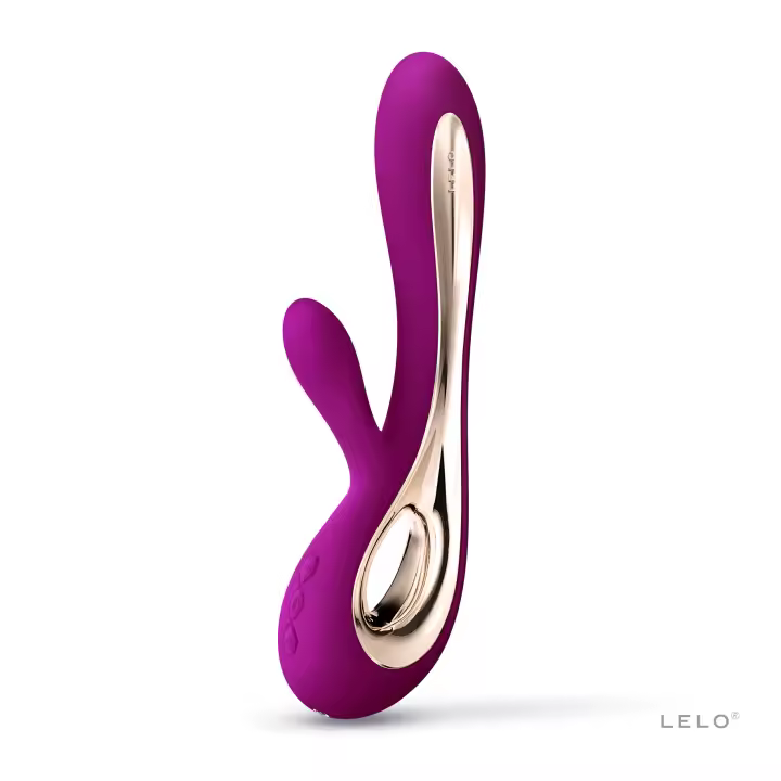 Vibrador SORAYA™ 2 Lelo - Doble Estimulación Clítoris y Punto G - Silicona Biocompatible - 12 Modos Vibración - 1