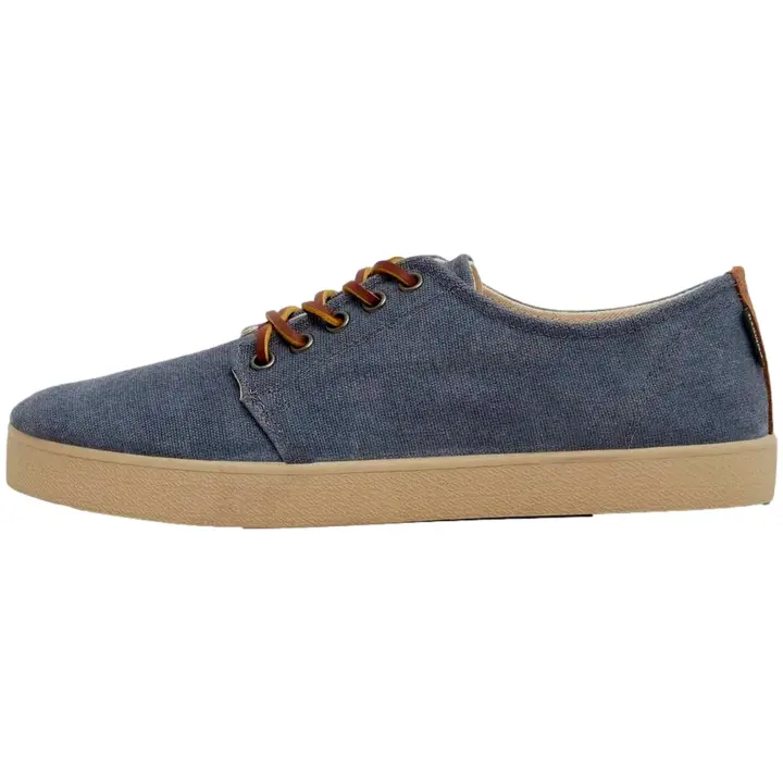 Zapatillas marca Pompeii modelo H01-001-51-6017 para hombre en color azul - 1