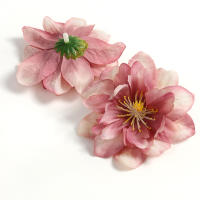5/10Pcs Cabezas De Flores Artificiales 7cm Para Decoración De Hogar Jardín Boda DIY Guirnalda Regalo Accesorio Flores De Seda - details 7