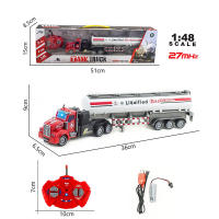 Camión RC Grande 36 Cm Control Remoto Inalámbrico 27 Mhz Para Niños Juguetes De Coche RC Carga De Contenedor Camión Transportista Para Niño Y Niña - details 8