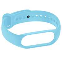 Ociodual Pulsera de Recambio Silicona Suave Flexible Compatible con Xiao Mi Band 7 6 5 Amazfit Band 5 Azul Correa Repuesto Transpirable Goma - details 2