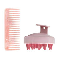 Cepillo De Baño De Silicona Para Limpieza Del Cabello Y Masaje Capilar Cepillo De Ducha De Plástico Suave Para Cabello Y Cuerpo Herramienta De Peluquería Para Salón - details 20