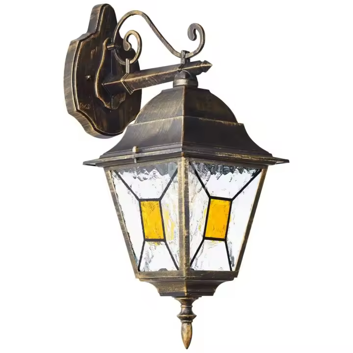 Farol para Jardín Brilliant Janel Negro 60 W E27 Exterior - 1