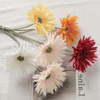 1/3Pcs Arreglo De Flores Artificiales Cabeza De Margarita Decoración Para Hogar Y Vaso Decoración De Boda Aniversario Flores Para Regalo - details 4