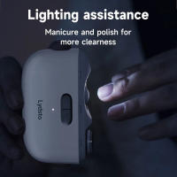 Cortaúñas Eléctrico, Diseño Curvo inalámbrico, Pulido de uñas Automático, sin sonido, Lima de uñas portáthil with a single Boton, adecuado para niños, adultos y Ancianos para hacer manás - details 1