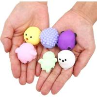 24 piezas de juguetes de fiesta para niños, mini kawaii alivio del estrés juguetes de ansiedad para niños cesta de Pascua S - details 2