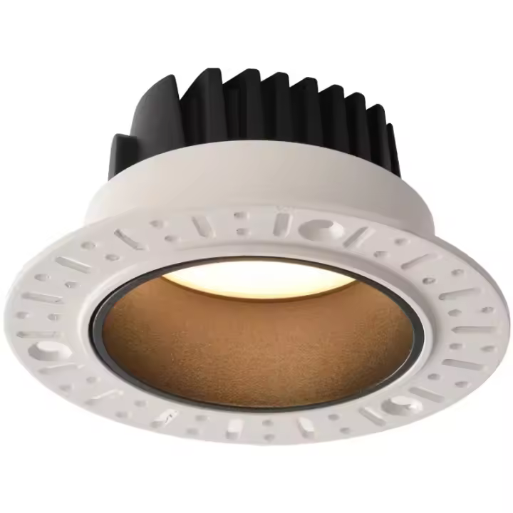 Lámpara De Techo Bajo Reflejo Antigolpeante COB Integrada 7W 9W 12W 15W Dimmer 85-265V Para Hoteles Y Villas - 1