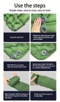 Colchón Inflable Para Camping Al Aire Libre Con Cojines Matrícula Ultraligera Con Bomba De Inflado Integrada Para Senderismo - details 10