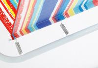 LILI HOME Pack de 2 Sillas Plegables de Hierro y Lona | Resistentes y Versátiles Medidas: 48 cm (ancho) x 44 cm (fondo) x 72 cm (alto) Su diseño funcional las hace ideales para interiores y exteriores, perfectas para jardín, terraza, balcón, camping o reu - details 6
