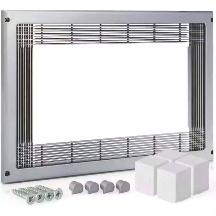 Marco para microondas encastrable Micel 94508 - Gris (600mm x 400mm) - 1