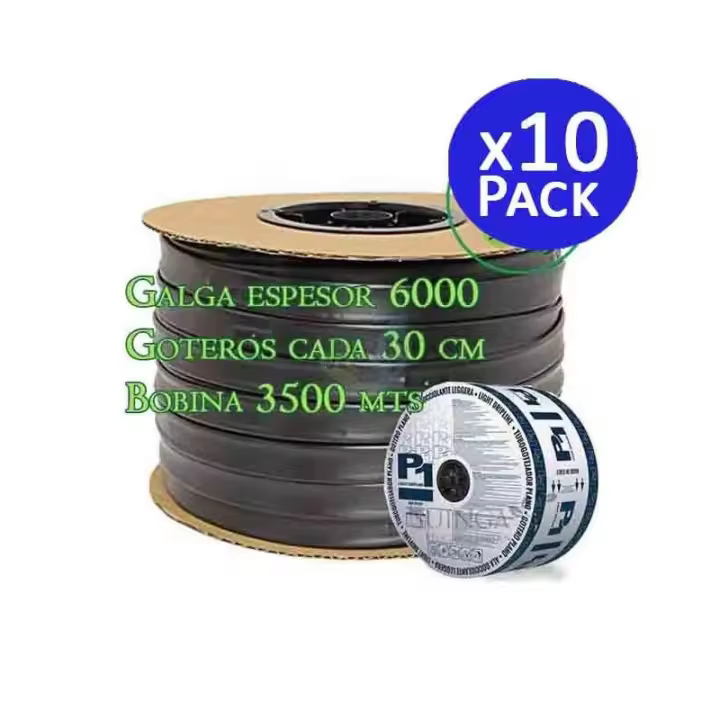 Suinga Cinta de Riego por Goteo 16mm 35.000 Mts Galga Espesor 6 Mil - 1