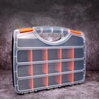 Caja De Herramientas Portátil De Plástico ABS Caja De Almacenamiento De Parques Con Múltiples Redes Para Reparación De Automóviles Y Herramientas - details 8