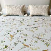 Juego de Sábanas Alo Home Estampado Pájaros y Ramas  Algodón 100% BCI Ecológico -Cama 90/135/150cm - details 2