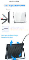 Lámpara De Calle LED Impermeable IP66 100W 200W Luz De Fosa Exterior Spot Luz De Pared Reflector De LED Para Exterior - details 2