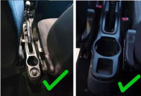 Soporte Central Para Coche Renault Duster Nissan Terrano 3 Dacia Duster Oroc 2010-2018 Caja De Almacenamiento De Manos Material De Cuero Y Plástico ABS Accesorios De Coche - details 1
