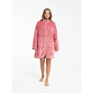 Batas mujer invierno con cremallera promise xl Envío Gratis