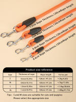 Correa De Perro Reflectante Duradera Para Trepar Ropa De Acordeón Adecuada Para Pequeños Medianos Y Grandes Perros Color Naranja - details 5