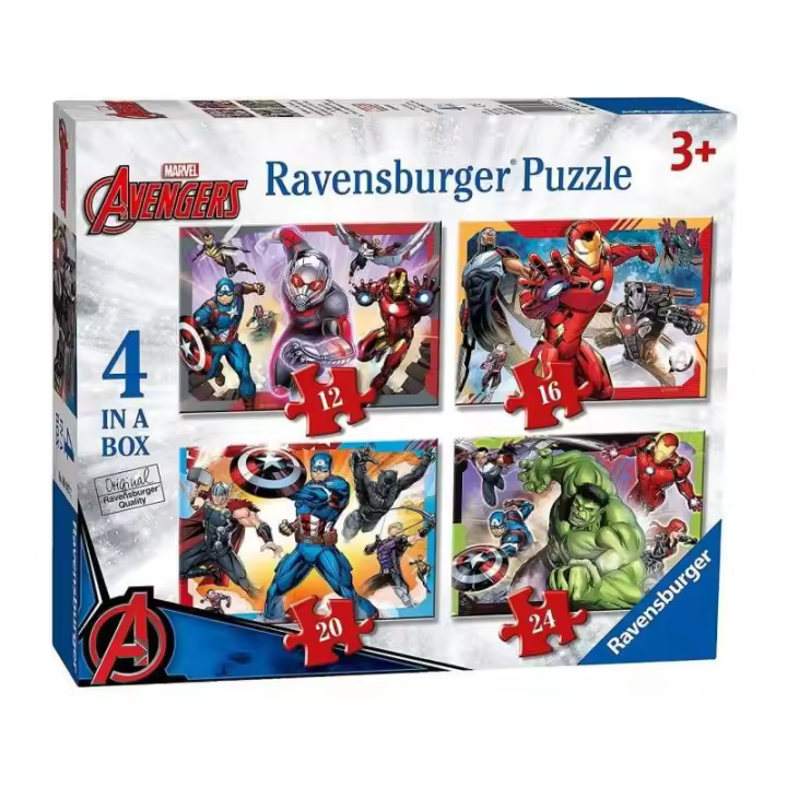 PUZZLES PROGRESIVOS Avengers DE RAVENSBURGER - 1