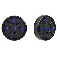 Kebidu Steering Wheel Music Player Control Remoto Inalámbrico Bluetooth Botones Multimedia Para Android IOS Smartphone Kit Para Coche - details 13