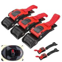 3 piezas motocicleta bicicleta plástico de liberación rápida casco tire Chin Correa hebilla Clip - details 0