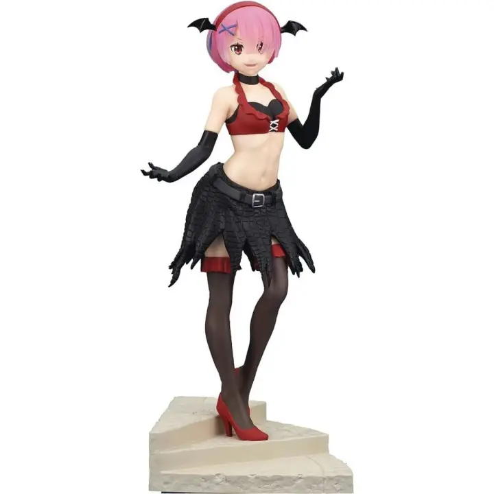 Figura Ram Espresto Monster Motions Re:Zero Starting Life in Another World 22cmFigura  Coleccionable - Idea de Regalo- Mercancia Oficial - Juguetes para Niños y Adultos - Movies Fans - Muñeco para Coleccionistas y Exposición - 1
