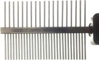 ®Herramienta para quitar el pelo Suelo y cuidado de mascotas, para el cuidado de perros y Gatos Peine, herramienta rectoradora, RAKE de pelo de doble cara, 17x6 cm - details 4