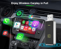 Adaptador De Carplay Mini Wireless Para Coche Plug And Play Bluetooth WiFi Para Peugeot 208 2008 308S 301 308 SW Expert Rifter 5008 - details 2