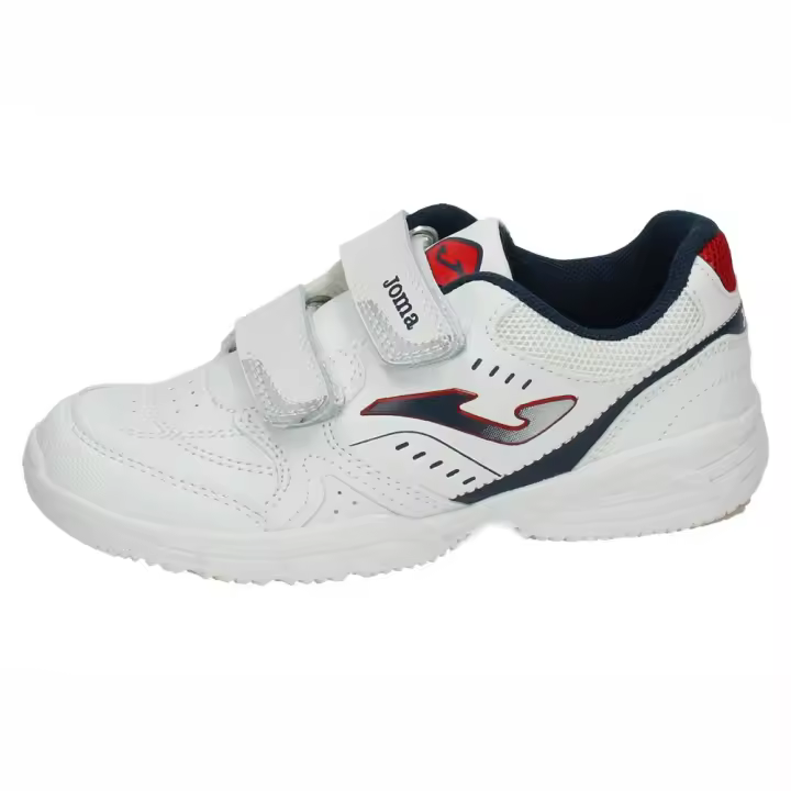 Deportivos marca JOMA para niño en color blanco. PLAYERAS COLEGIO - 1
