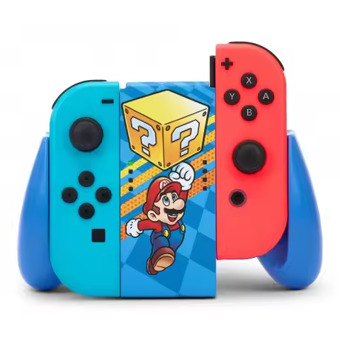 PowerA JOY-CON Comfort Grip - Mystery Block Mario /Nintendo Switch - 1