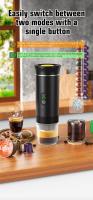 Cafetera Portátil Espresso con Calentamiento Rápido | USB-C | Máquina de Café Portátil Automática 3 en 1 muy fácil de usar | Ideal para Viajes, Oficina y Camping (PRO 80ML LED) - details 2