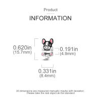 Encantadores Colgantes De Animales De Plata Para Mujer Joyería De Pulsera Y Collar Forma Irregular Sin Certificación - details 29