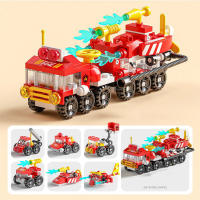 Bloques De Construcción Clásicos Combinables Policia Ambulancia Militar Tanques Avión Set De Bolsa 6 Formas Juguete De Bloques De Plástico Para Niños - details 8