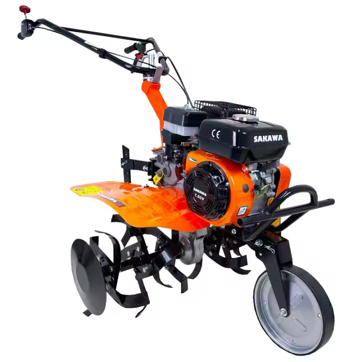 Motoazada Motocultor 1G72 7,5 CV 2 vel Adelante 1 Atrás SAKAWA Gasolina 7,5 cv 208cc Motoazada de Gasolina - 1