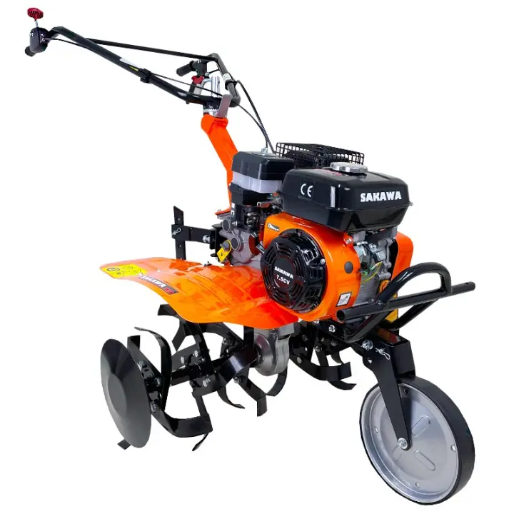 Motoazada Motocultor 1G72 7,5 CV 2 vel Adelante 1 Atrás SAKAWA Gasolina 7,5 cv 208cc Motoazada de Gasolina - 1