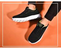 Zapatos De Correr Para Hombre Casual Transpirables Talla 39-46 Zapatillas De Tenis Ligeros Para Exteriores Y Caminar Con Cordones Mesh - details 4