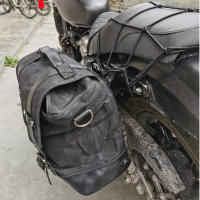 Bolsa De Sillín Vintage Para Motocicleta Impermeable Bolsa Lateral De Motocicleta Moto Knight Bolso De Hombro Para Casco Para Indian Victory Benelli - details 15