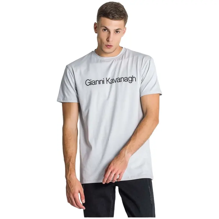 Camiseta de Manga Corta Gianni Kavanagh  para hombre en color gris - 1