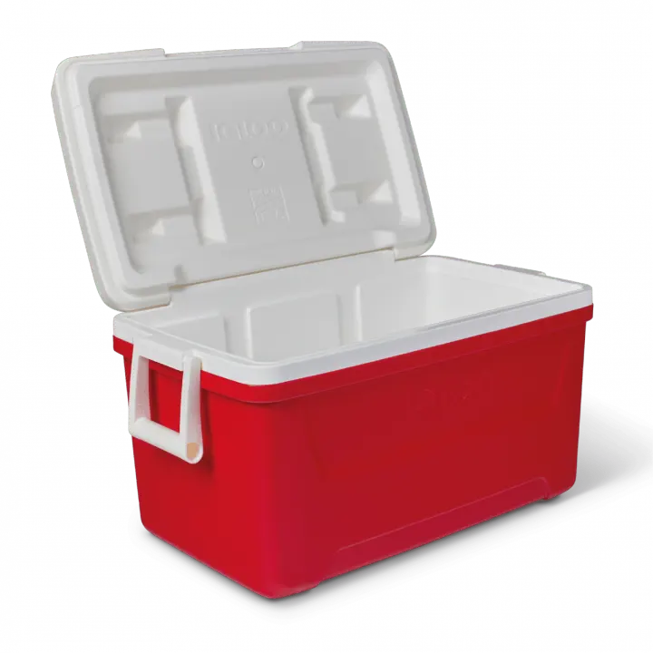 Nevera Portátil IGLOO LAGUNA 48, Roja     Nevera Portatil - 1