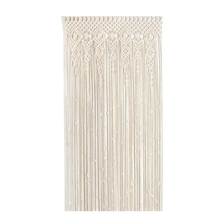 Cortinas De Pared Montadas De Lujo Rural Tejidas Estilo Coreano Para Sala De Estar Y Dormitorio Decoración Hogareña - 1