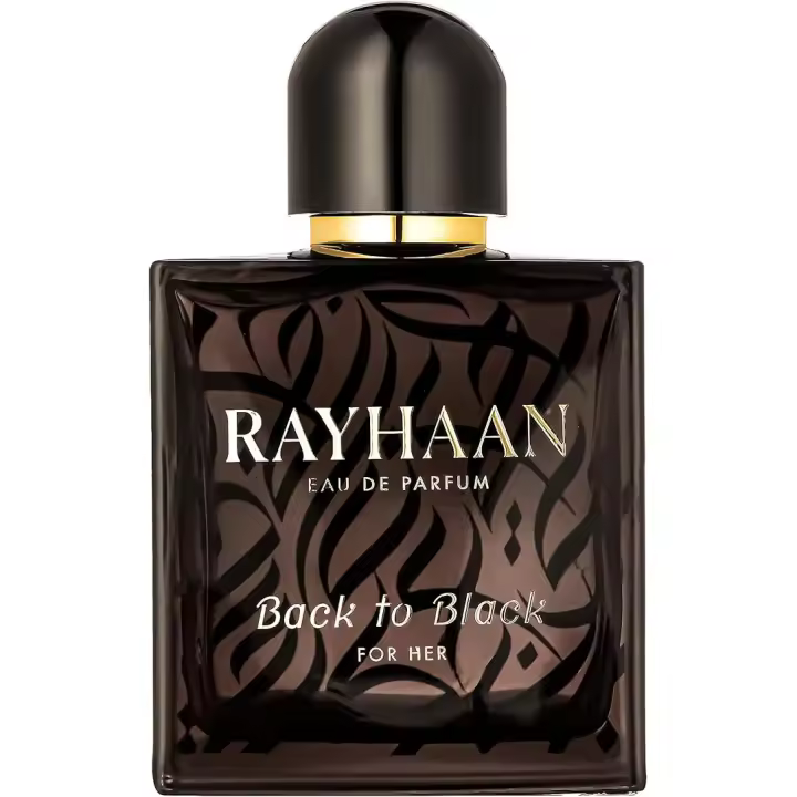 Rayhaan Back To Black Eau de Parfum 100ml Spray para Hombres - 1