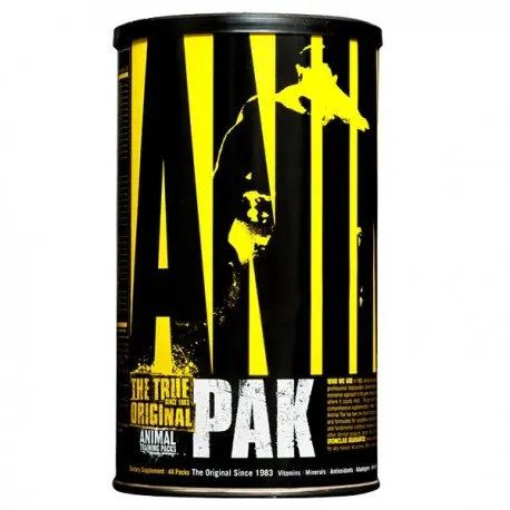 Universal Nutrition Animal Pak 44paks - Suplemento de Vitaminas y Minerales para Deportistas - 1
