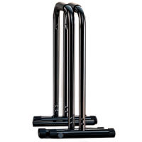 ManiBoom Barras Paralelas Calistenia Ancho y Altura AJUSTABLE Carga 220kg - Barra Fondos Agarre ERGONOMICO para gimnasia en Casa - Dip Bar Calisthenics - Pull up Station - Bars Paralletes - details 1