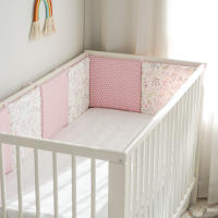LALA - Juego de ropa de Cama para Cuna de Bebe, Algodón Puro, cerca de Cisne Rosa, 30x30x6, Pieza Entra, Lavado. - details 1