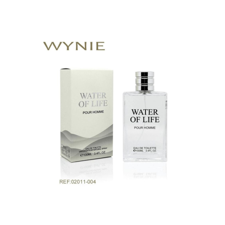 WYNIE PERFUMES PARA HOMBRE WATER OF LIFE MICHELA VALENTI 100ML AROMAS ELEGANTES OLORES AUTÉNTICOS CALIDAD ORIGINAL DE CONFIANZA IDEAL PARA USO DIARIO, FIESTAS, REGALOS, EVENTOS, ETC.
