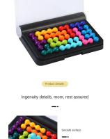 Juego De Puzzle 3D Clásico Pirámide Plateada Con 120 Desafíos Juguete Montessori Para Desarrollar La Lógica Y El Pensamiento Para Niños Y Niñas De 3 a 14 Años - details 9