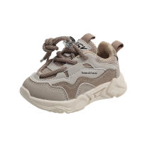 Zapatos Deportivos Para Niños Y Niñas Tenis Casuales Transpirables De Malla Para Correr En La Escuela Antideslizantes Material De Suela De Goma Edad 1-3 Años - details 1