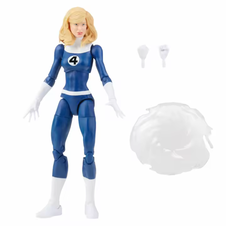Invisible woman sue storm figura 15 cm fantastic four marvel legends f03505l0 - 1